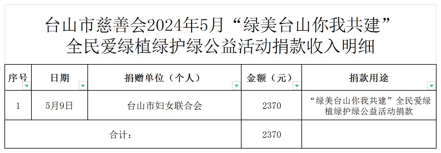 （公示）台山市慈善会2024年5月绿美台山捐款收入明细公示_收入明细公示.jpg