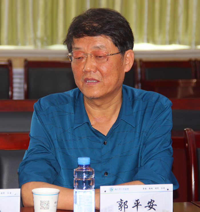 铜川市慈善暨扶贫协会会长郭平安出席并讲话.