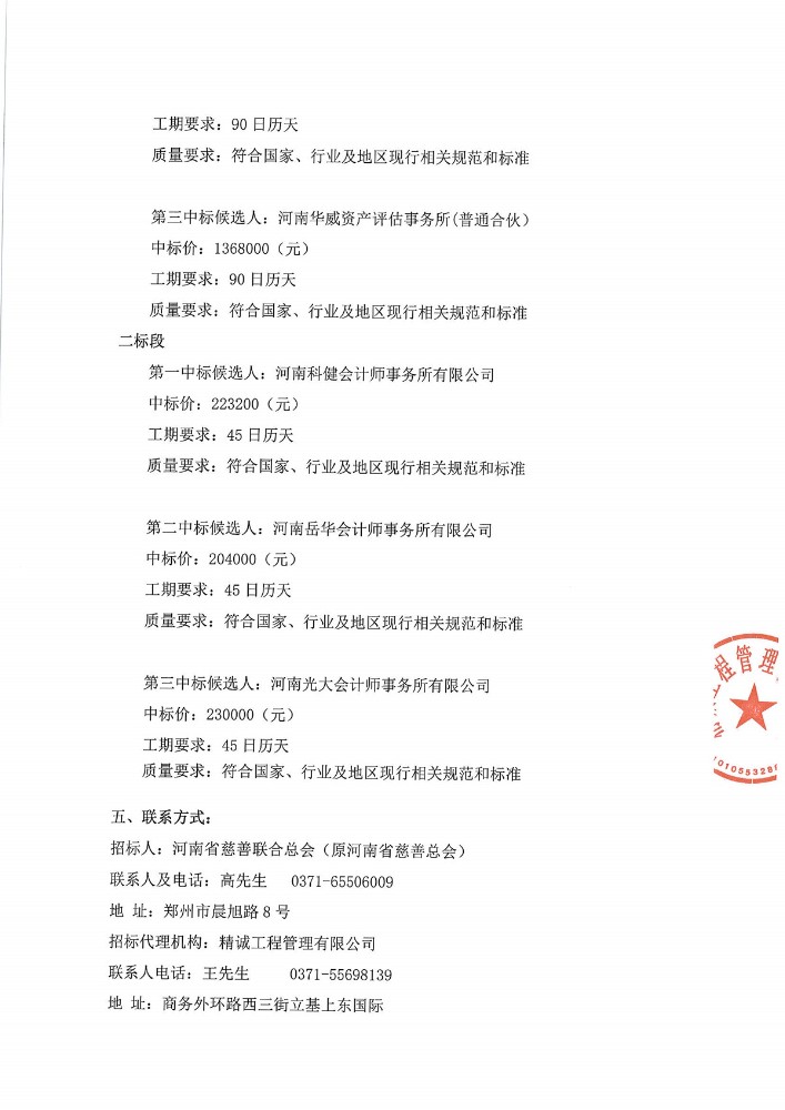 河南省慈善联合总会（原河南省慈善总会）对2021年“7.20”水灾救灾资金公开招标第三方审计、评估机构项目中标候选人公示_2.jpg